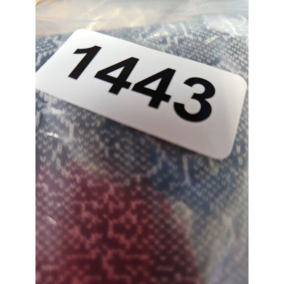 Susan Graver large cardigan duster coat blue white gold cotton rayon - Picture 8 of 9